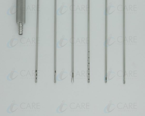 Liposuction Cannula Set of 7 Pieces