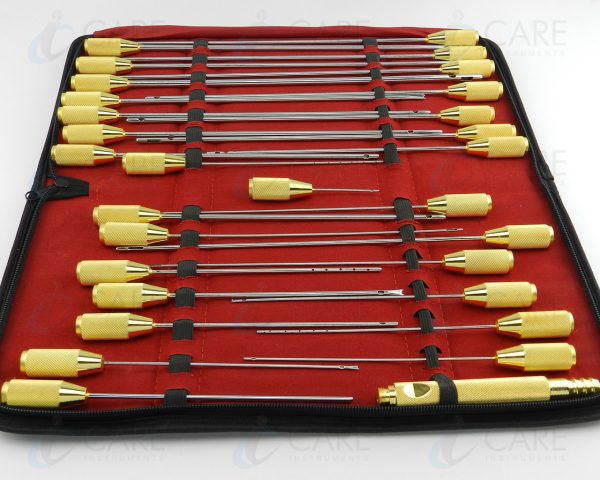 Liposuction Cannula Set of 7 Pieces