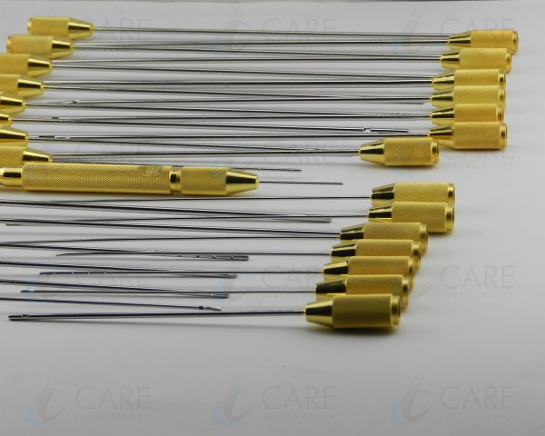 Liposuction Cannula Set of 7 Pieces