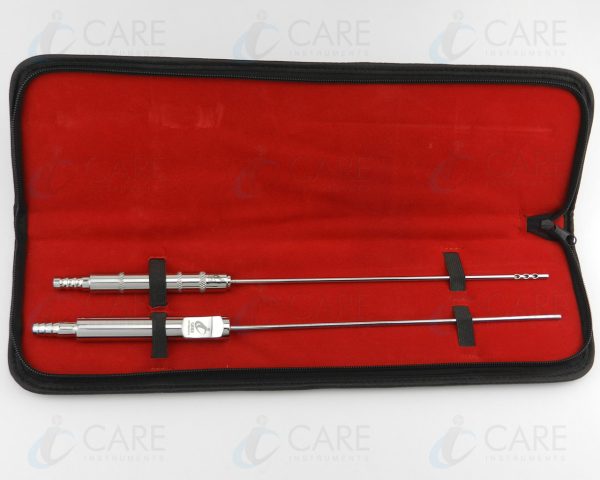 Fixed Handle Cannula Set of 2 Pieces