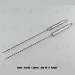 Fixed Handle Cannula Set of 2 Pieces