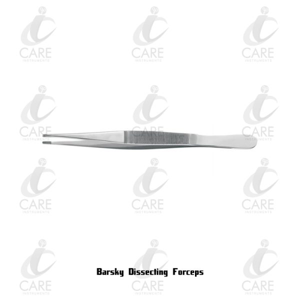 Barsky Dissecting Forceps | 15cm / 6” | 9x 9 teeth