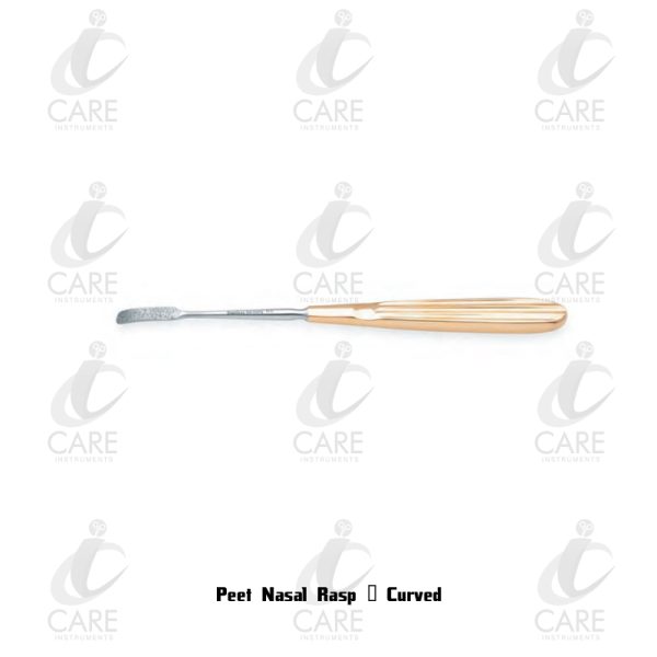 Peet Nasal Rasp Diamond Surface | Curved | 17.5cm