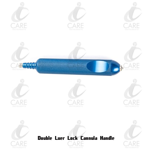 Double Luer Lock Cannula Handle