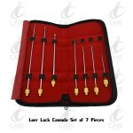 Luer Lock Cannula Set of 7 Pieces