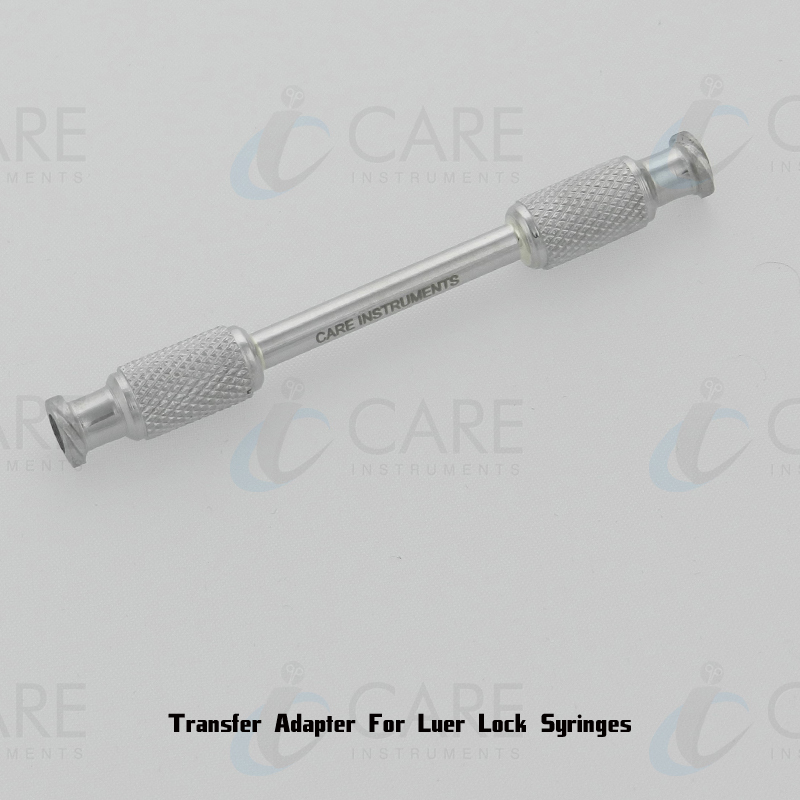 Transfer Adapter For Luer Lock Syringes