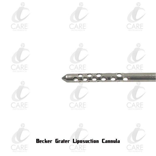 Becker Grater Liposuction Cannula