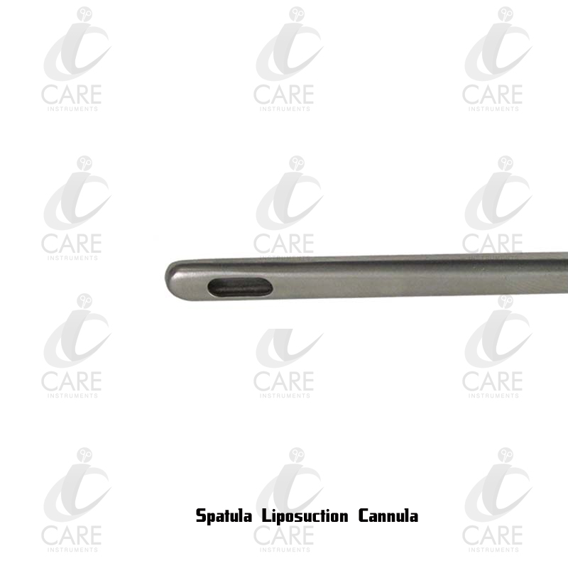 Spatula Liposuction Cannula