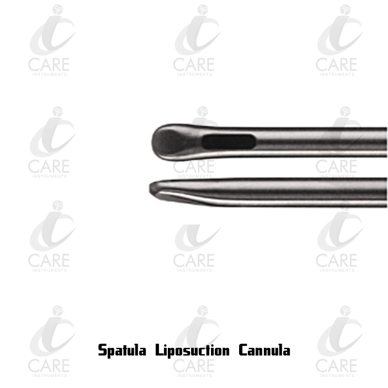 Spatula Liposuction Cannula