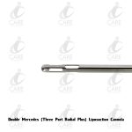 Double Mercedes (Three Port Radial Plus) Liposuction Cannula