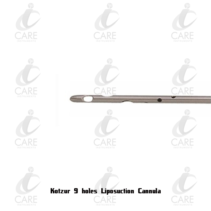 Kotzur 9 holes Liposuction Cannula