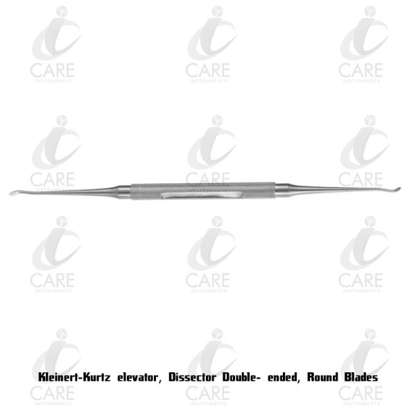 Kleinert-Kurtz elevator | Dissector Double- ended | Round Blades