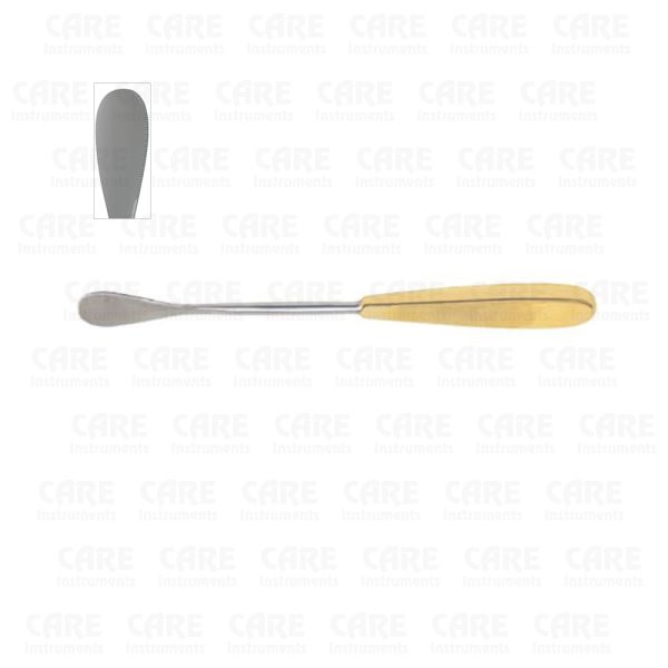 Breast Dissector Oval Shaped Serrated Outer Edge