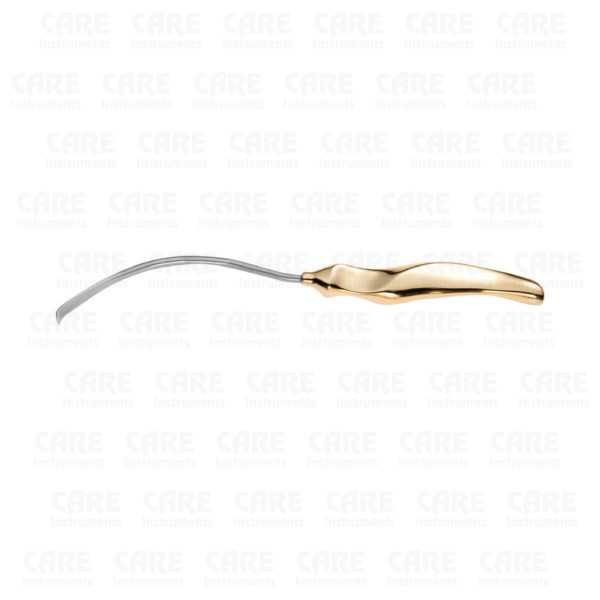 Ramirez Type Endoscopic Forehead Arcus Marginalis Dissector S-Shaped