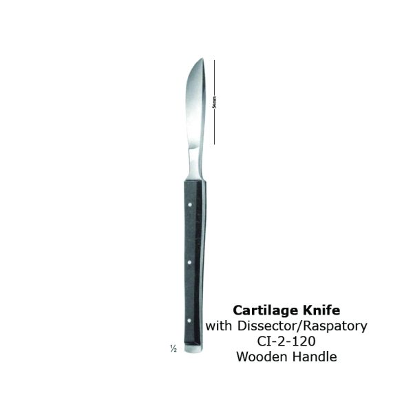 CI-2-120_Cartilage Knife with dissector