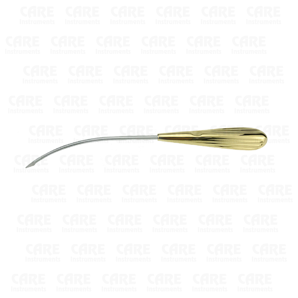 Nerve Dissector Quarter Curved Spatulated Tip