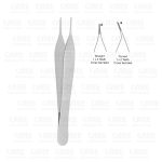 Mini-Adson Dissecting Forceps