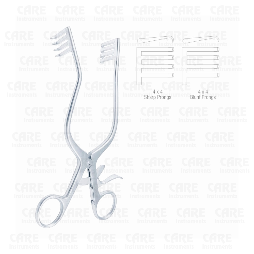 Anderson Rake Retractor Anderson-Adson Self Retaining Retractor - Care Instruments